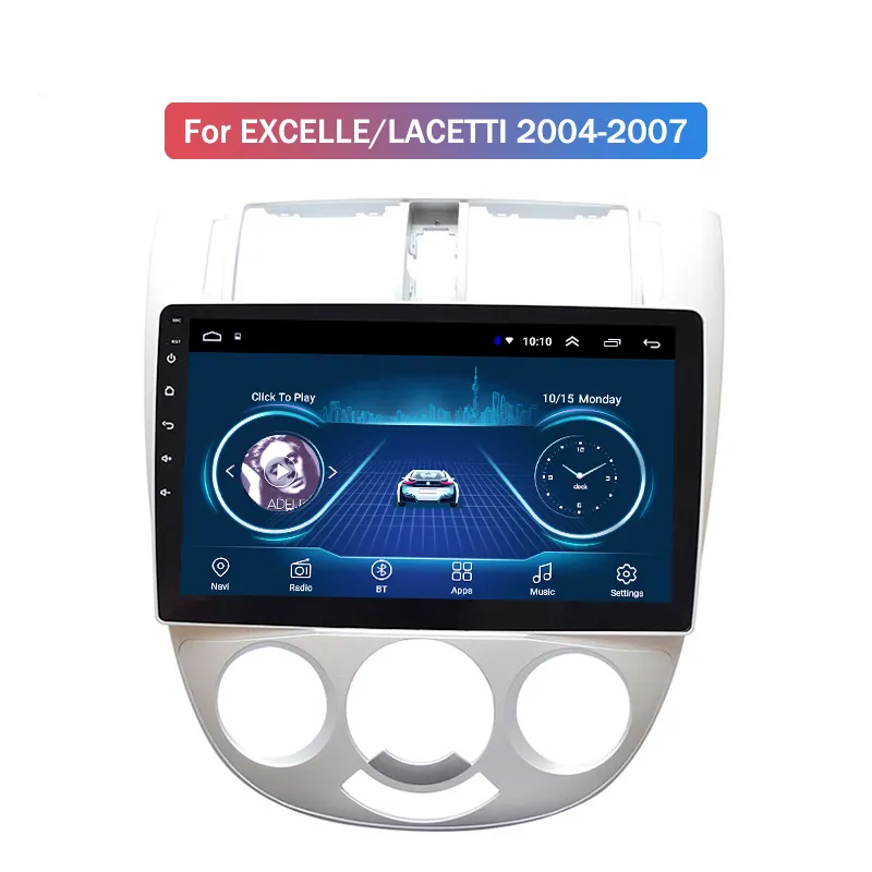 Android 10 Car DVD wideo GPS Nawigacja odtwarzacz stereo dla Buick Excelle/Lacetti 2004-2007 Radio HeadUnit Wifi