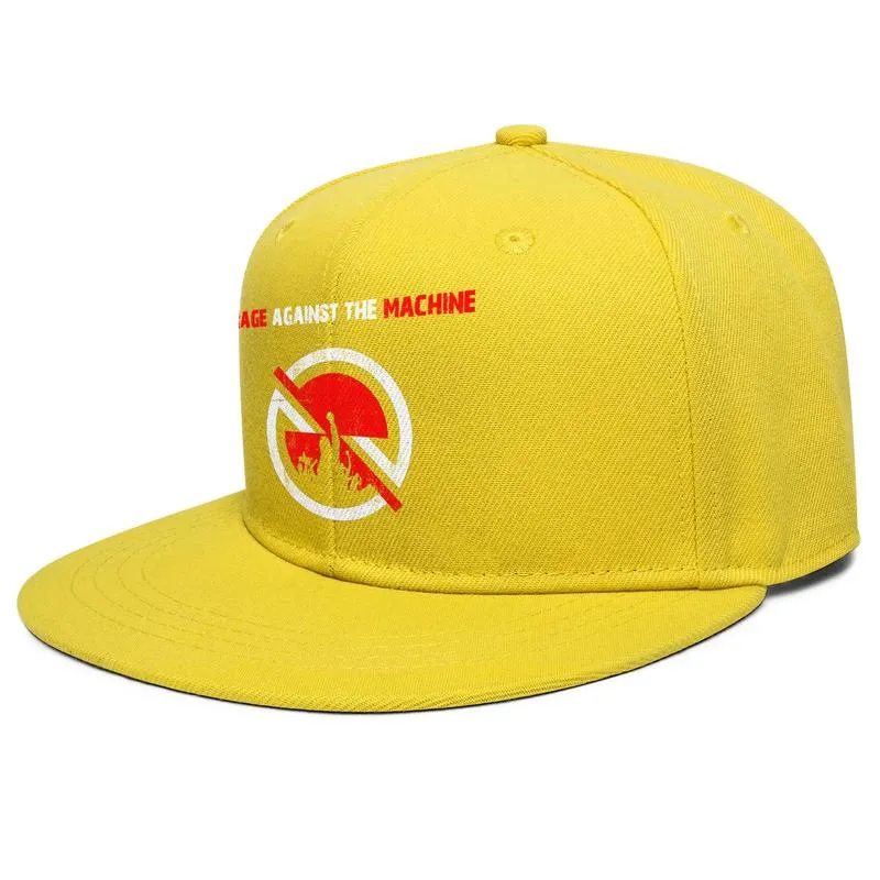 Rage Against The Machine Унисекс Бейсбольная кепка с плоскими полями Спортивные шляпы дальнобойщика в стиле хип-хоп the Evil Empire Crow1820112