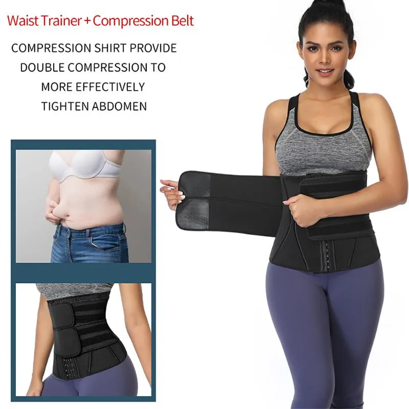 Taille formateur Cincher vêtement sculptant en néoprène femmes minceur sangle ventre Shaper ventre contrôle entraînement tondeuse ceinture Corset257v