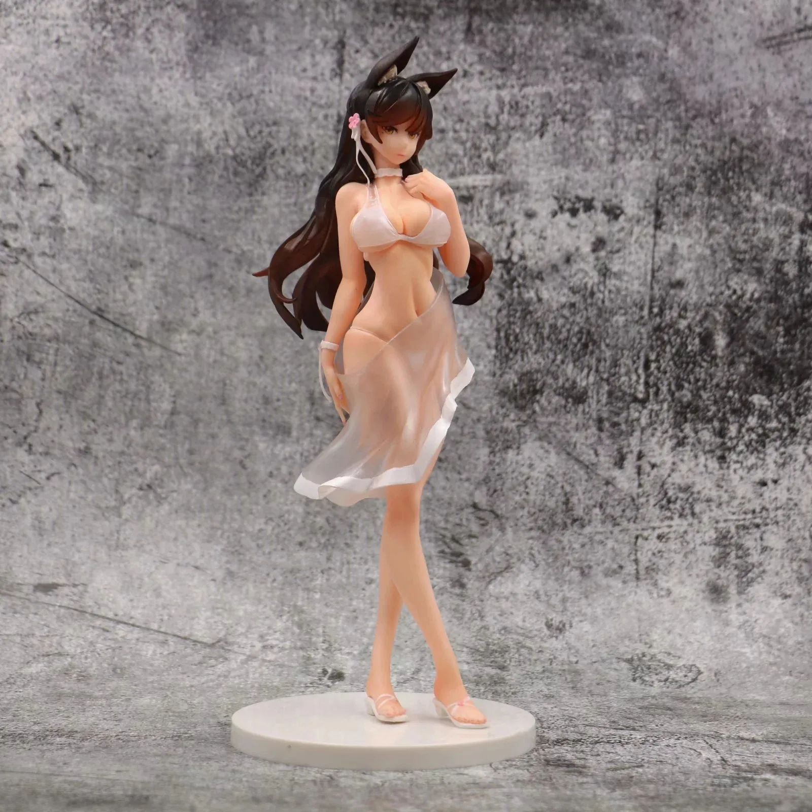 Anime figur azur lane sexig atago baddräkt ver sexiga flickor actionfigur leksaker vackra unga bikini tjej gåvor mx2007275798361
