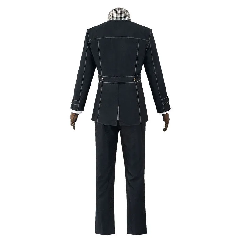 Shin Megami Tensei Persona 4 Yasogami Yu Narukami Cosplay Costume Adult Men Boy School Uniform Costume302i