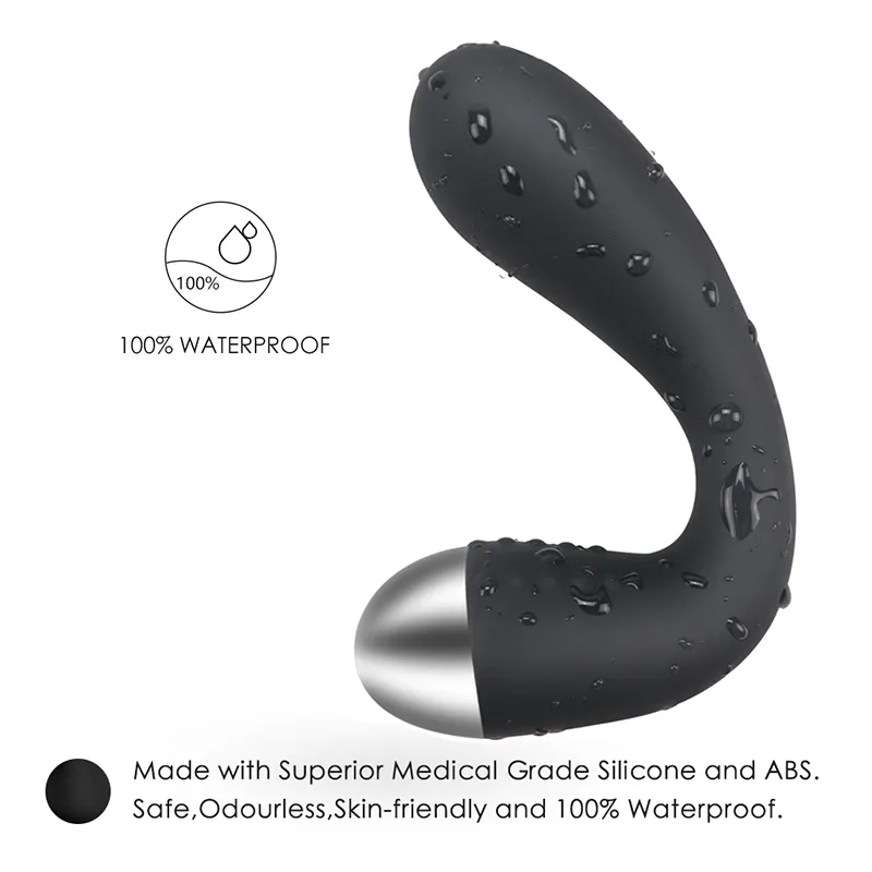 10 Speed Prostate Massager Anal Vibrator Sex Toys for Adults Men Women Erotic USB charge Flexible Vibrating Butt Plug Sex Shop Y209328480