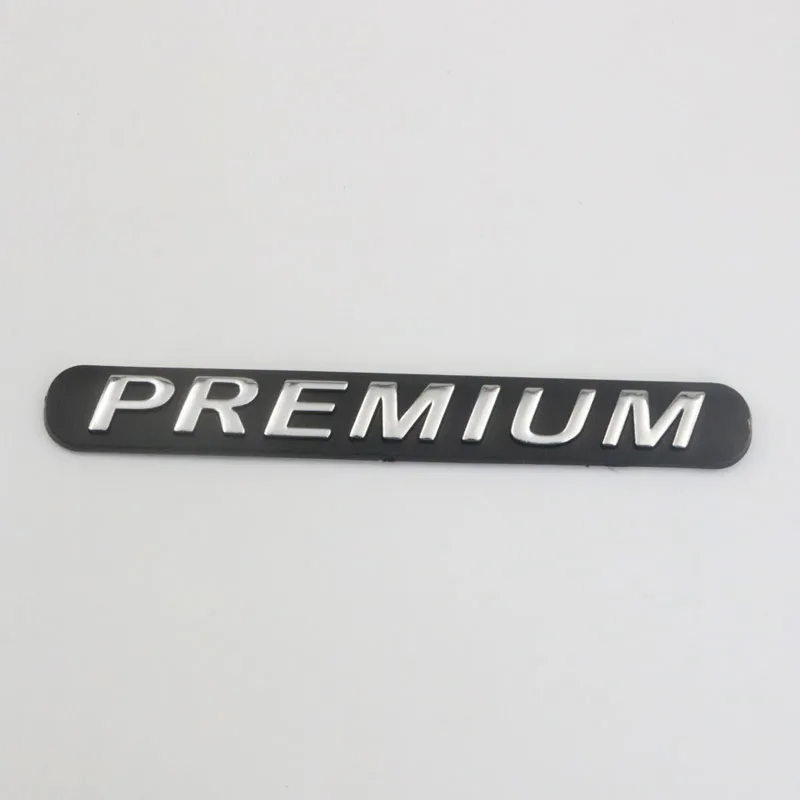 For Toyota Levin Reiz Corolla Camry PREMIUM Emblem Rear Fender trunk Auto Car Black PREMIUM Edition Emblem Badge Logo Sticker2364