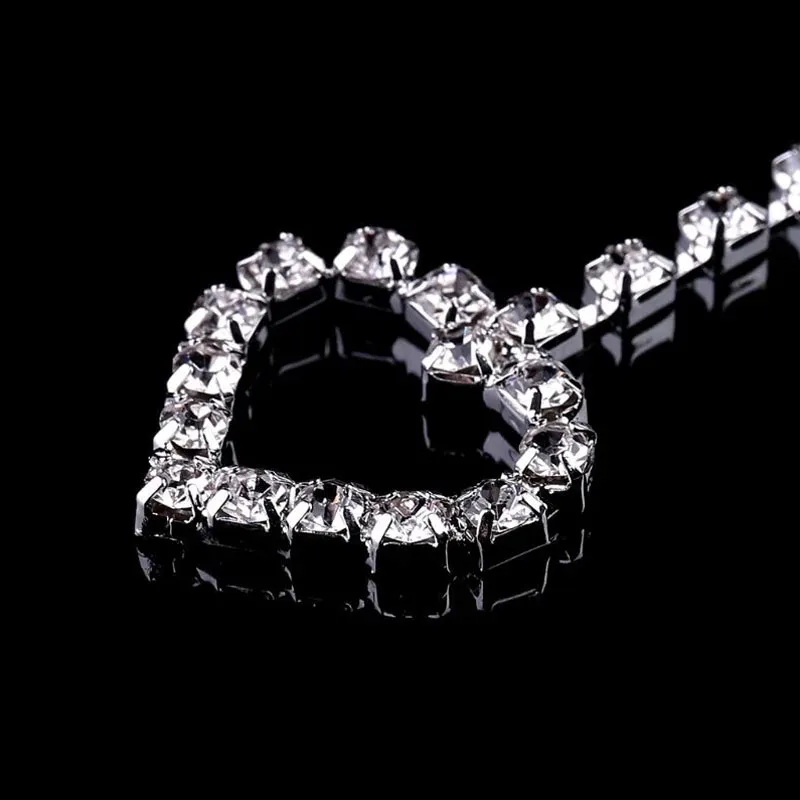 صيف شاطئ الراين ريونستون هارت سلسلة حزام حزام المجوهرات للنساء الكامل الماس البطن سلسلة جسم مثير مجوهرات الكريستال هدية 253 كيلو