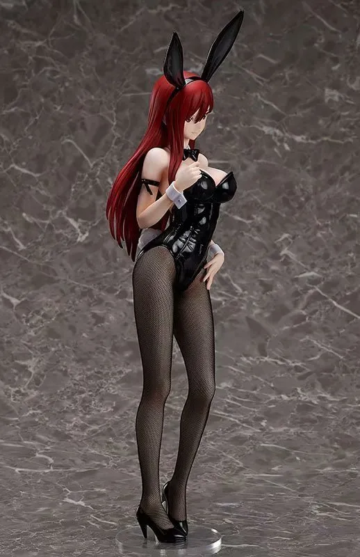 45cm ing Fairy Tail Erza Scarlet Bunny Girl Anime Figuur Sexy Girl Pvc Action Figure Toys Collection Model Doll Gift Unisex MX5043820