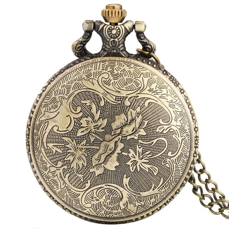 Retro Brons Verenigde Staten Kustwacht 1790 Thema Quartz Zakhorloge Met Ketting Ketting Cadeau voor Verjaardag Kerstmis Mannen Vrouwen Ti284J