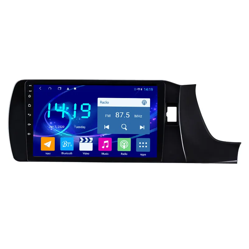 Android Double DIN 1080P Video ingebouwd in DSP autokop unit voor Honda Amaze 2018-2019 RHD met Bluetooth CarPlay GPS-radio