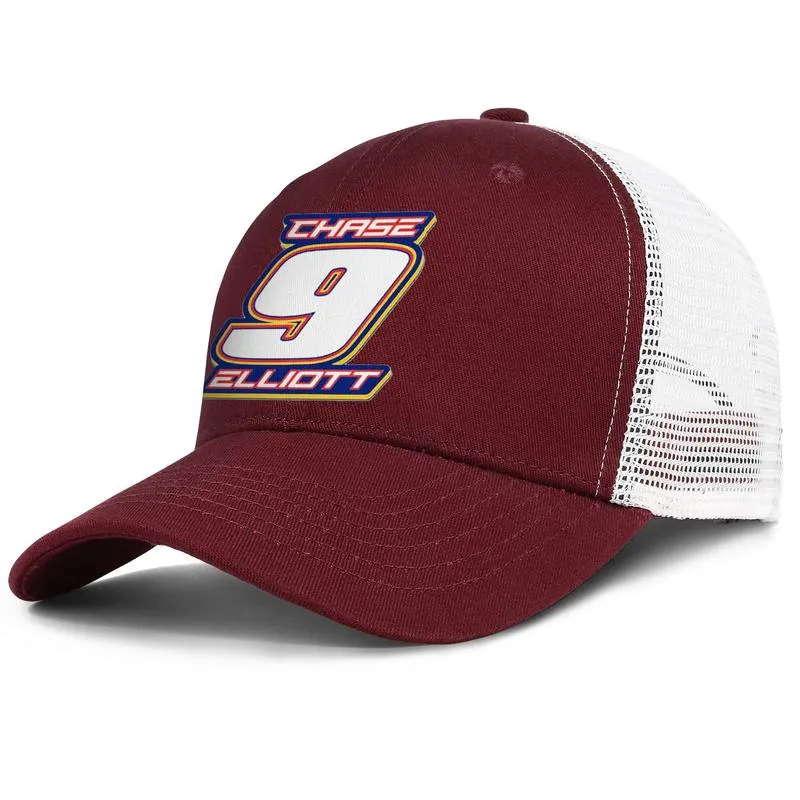 Мужские и женские регулируемые сетчатые кепки Chase Elliott 9 NASCAR, дизайнерские винтажные модные бейсболки на заказ 2019 Contender Drive8539844