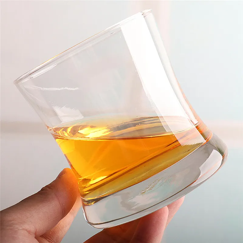 1 Stück Bleikristall-Bourbon-Whiskyglas, weiße Spirituosenbecher, Scotch-Becher, Weinbecher, Home-Bar-Drinkware230f