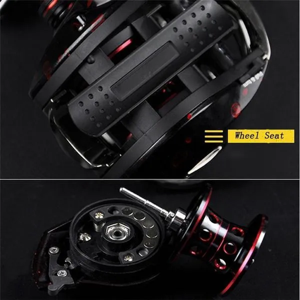 Leftright Hand Hand Fishing Reel 12bb 631 Casting Fishing Cenly Magnetic Magnetic Magnical Manection Dual Brake Cathing Fishing Reel7762351