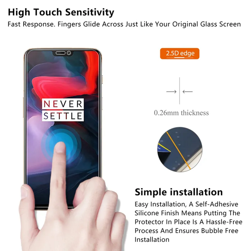 Защитное стекло для Oneplus 5T 5 3T 3 2, закаленное стекло для смартфона Oneplus 7, прочная защитная пленка для экрана Oneplus 6T 62768132