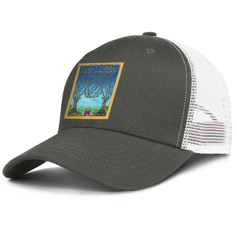 Rock the Grateful Dead Dancing Bear Mens and Women Justerbar Trucker Meshcap Golf Cool Personalized Original Baseballhats Trips A8680128