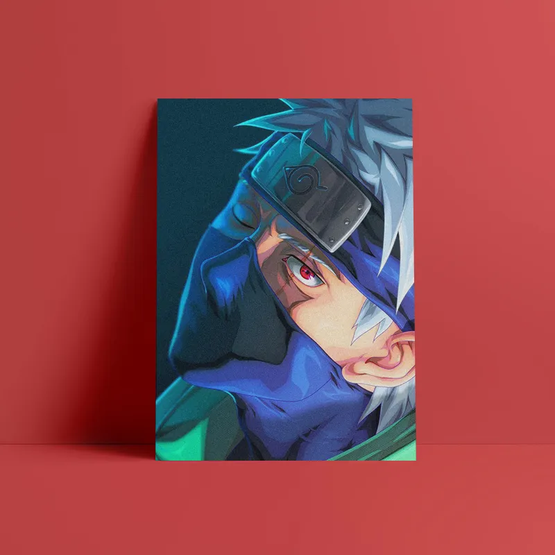 Kakashi Hatake Anime Peinture Mur Art toile pour salon Home Bounge Study Dorm Decoration Prints1579678