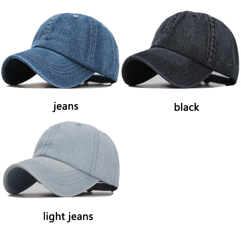 Xlamulu однотонная джинсовая бейсболка для мужчин и женщин, джинсовые кепки Snapback, Casquette, простая шляпа с костями, Gorras, мужские повседневные пустые мужские шляпы для папы, CX20199n