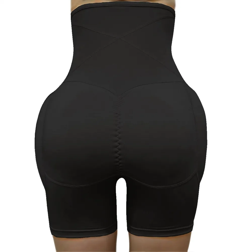 S-6XL Plus Size Women Waist Trainer Pad Butt Lifter High Mage Control trosor Body Shaper Shapewear Sexig underkläder MX200711