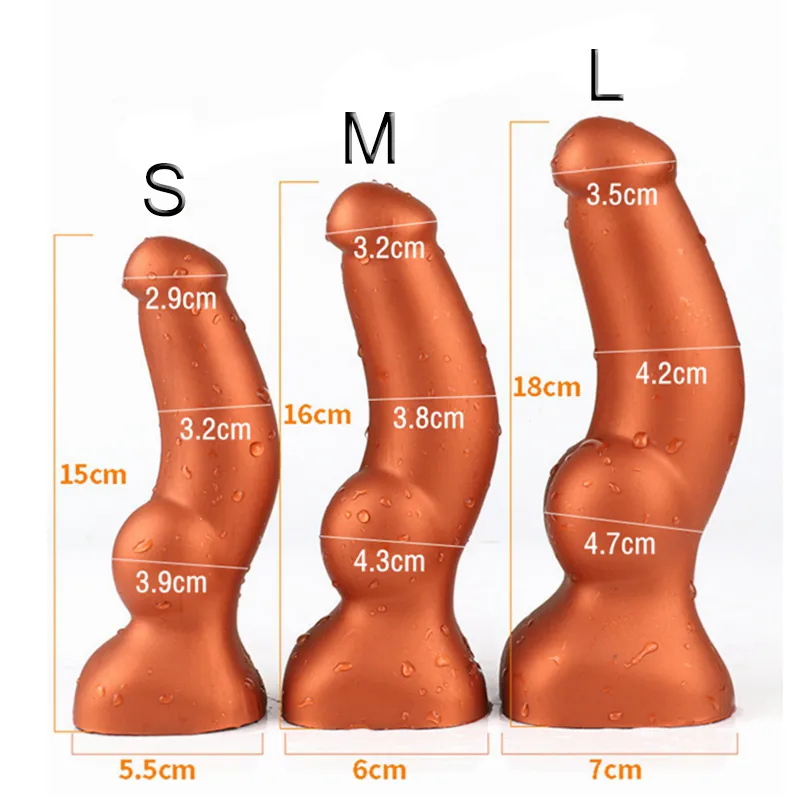 Big Ass Plug Enorma Anal Butt Pluggar Storleksak Silikon Dildo Prostata Massager Erotiska Gay Sexleksaker för Män Products Shop MX200422