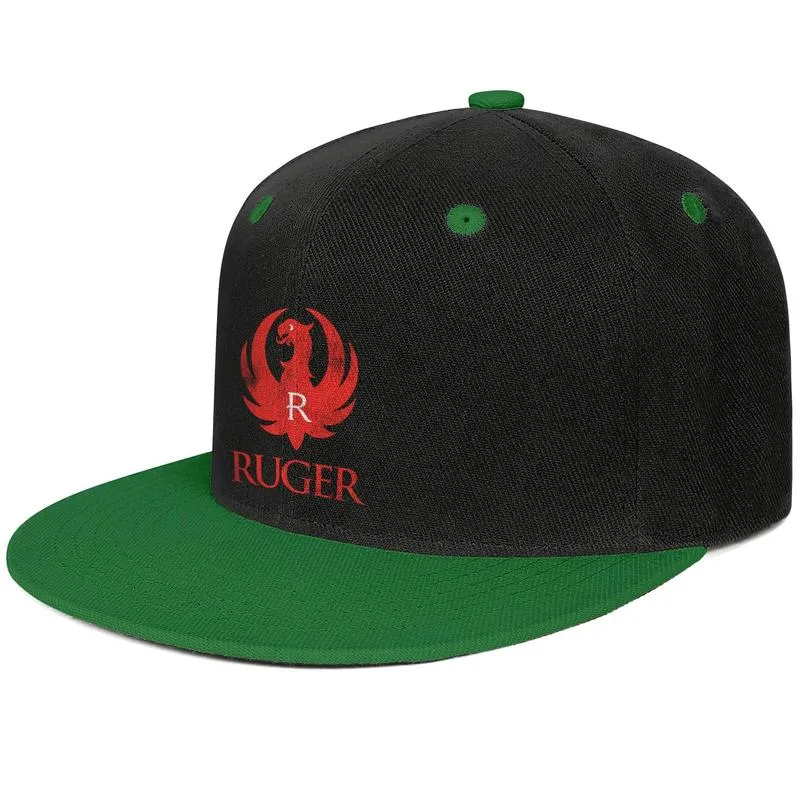 Ruger Flying American Flag сгибает Unisex Flat Brim Bime Base Base Cap Custom Fashion Trucker Hats Makers для ответственных граждан 3052336151