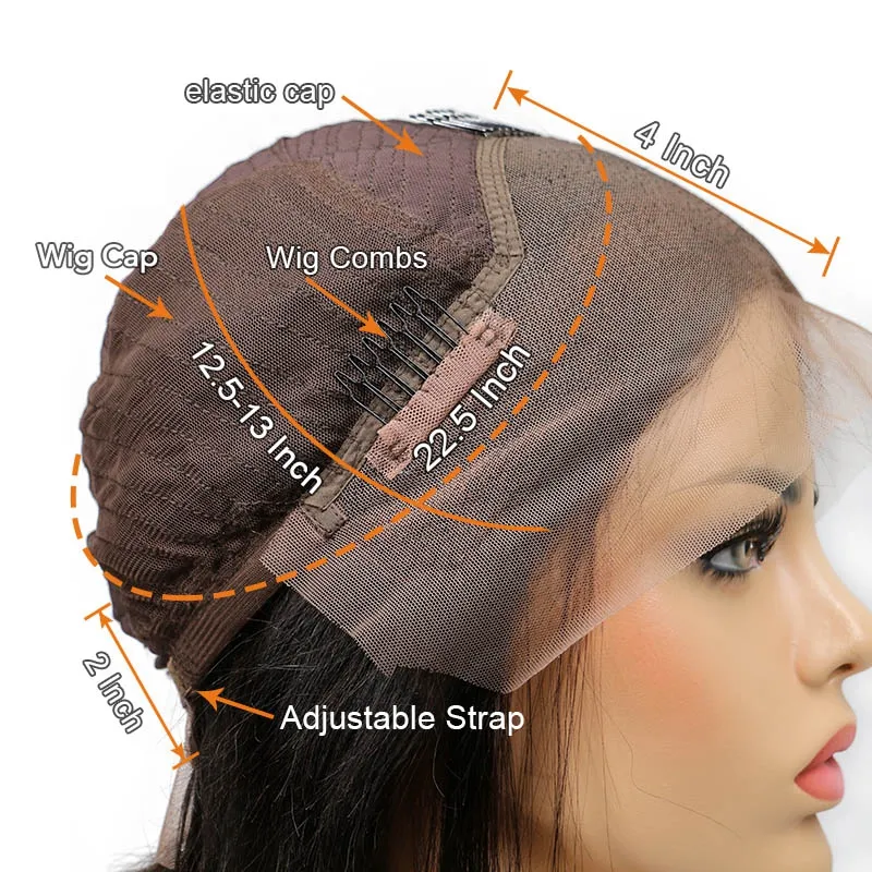 Pelucas de cabello humano con frente de encaje 1B27 con pelo de bebé pelucas de cabello rubio brasileño ondulado prearrancado Color degradado para mujeres Bleach Knots1646120