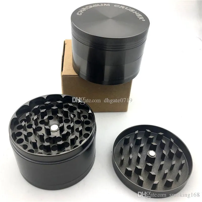 Alta qualità da 63 mm CNC Chromium Crusher Crusher Smericio Smericio Tabacco Herb Fum