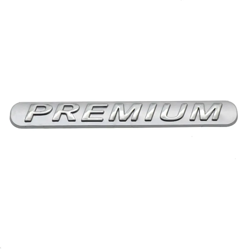 For Toyota Levin Reiz Corolla Camry PREMIUM Emblem Rear Fender trunk Auto Car Black PREMIUM Edition Emblem Badge Logo Sticker2364