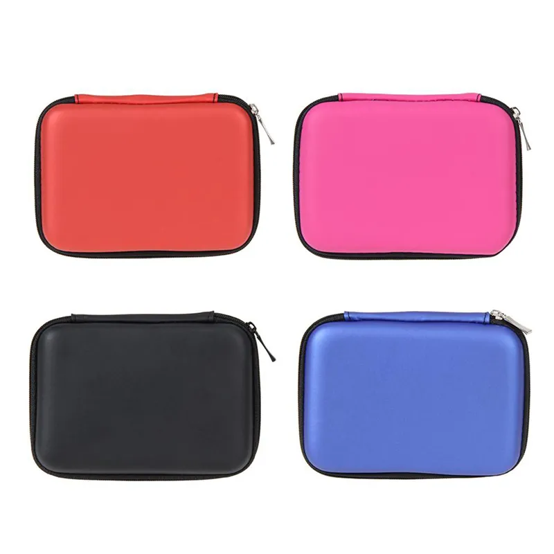 Saco para HDD de 2,5 pol. Disco rígido externo USB para transporte de disco Mini USB Capa para cabo Capa Bolsa para fone de ouvido Bolsas para PC Laptop Cases