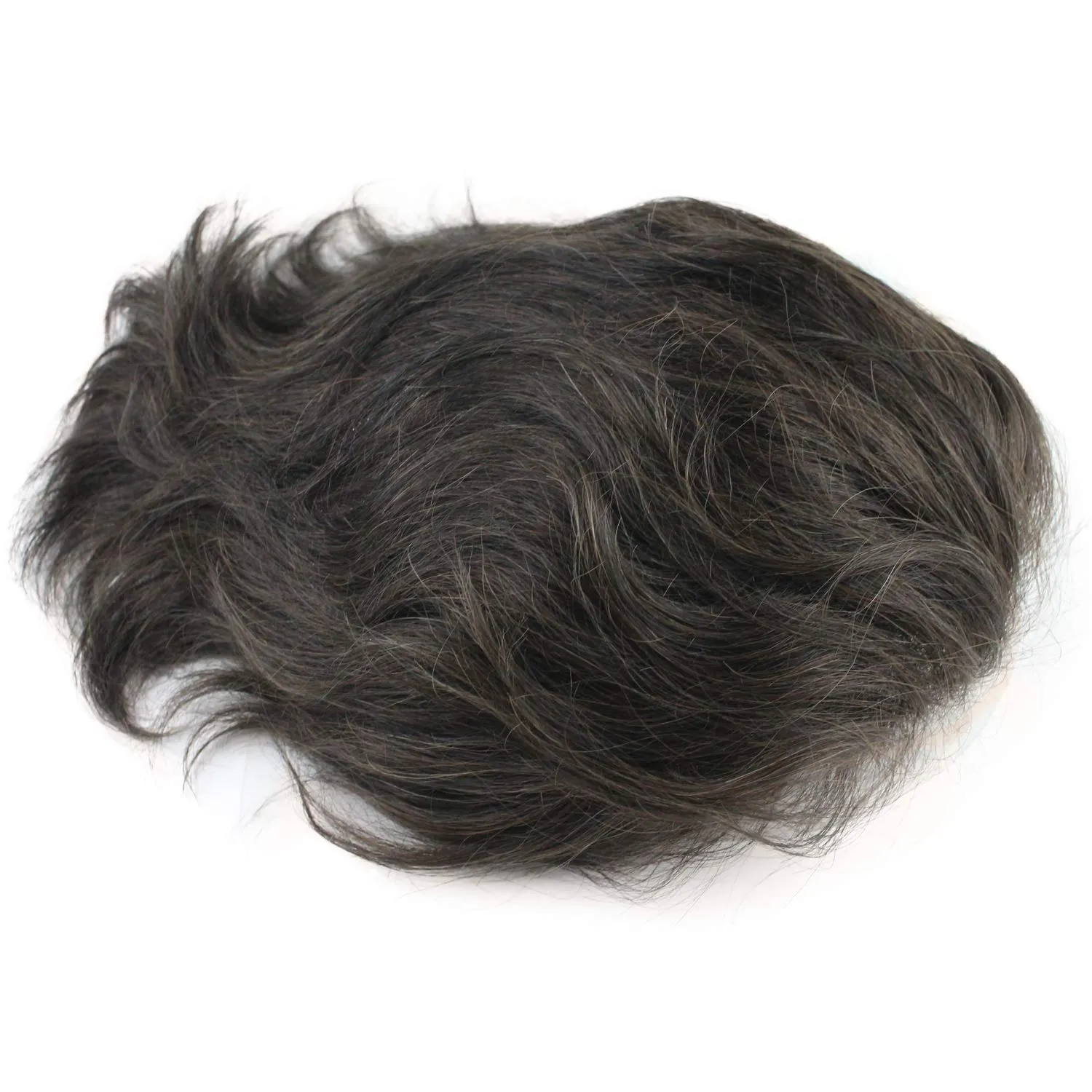 Homem Tupa Toupee Hair Piece Durável Mono Man Hair System Substituição European 8A Remy Human Human Wig para homens 10quotx8quot47032225