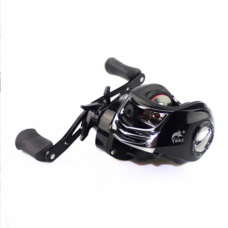 Baitcasting Fishing Reel Metal Spool Magnetic Brake 8 kg Hoge snelheid 721 Lure Reel 171BB Magnetische remaas gieten reel yuyu4167363