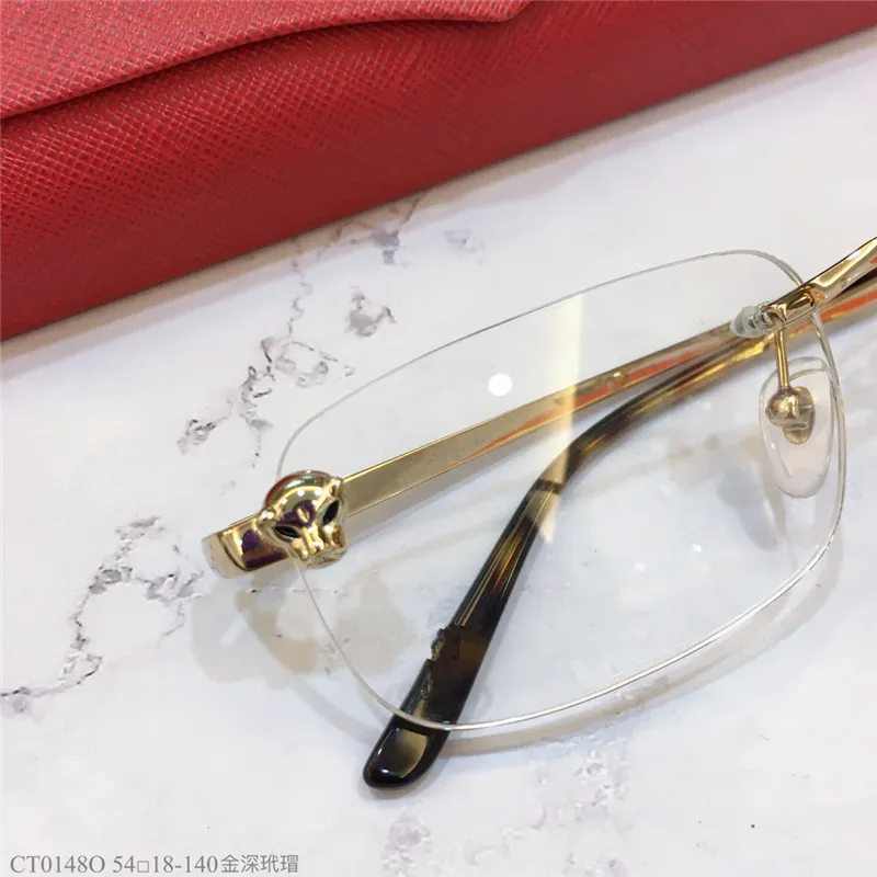 designerskie okulary oka ramki męskie damskie kształt leoporda optyczna rama najwyższa jakość marki quared designer okulary recepty2064
