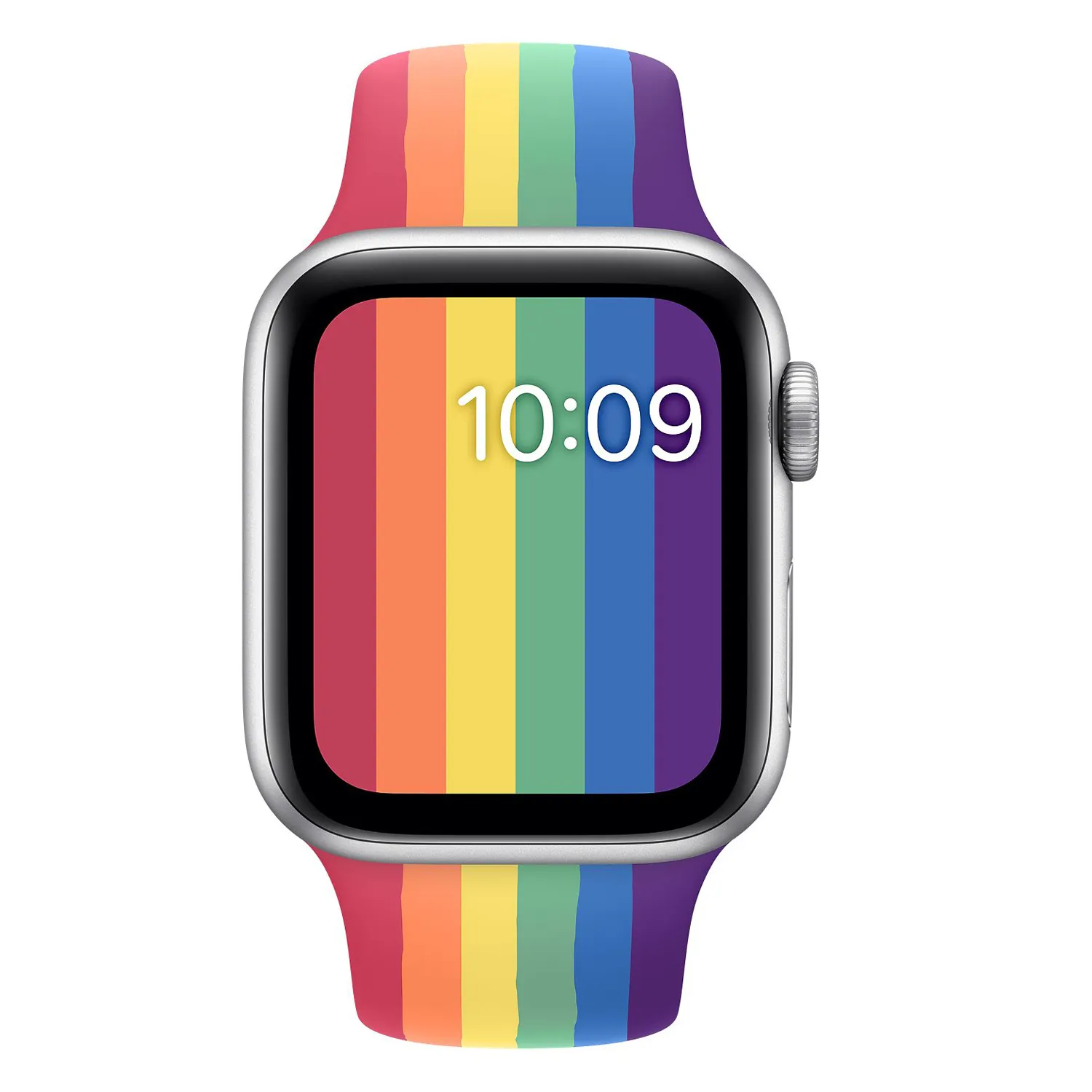 New Rainbow Silicone strap for Apple Watch band 44mm 42mm iwatch series 5 4 3 2 1 wristband 40mm 38mm pulseira smart watch s9197988