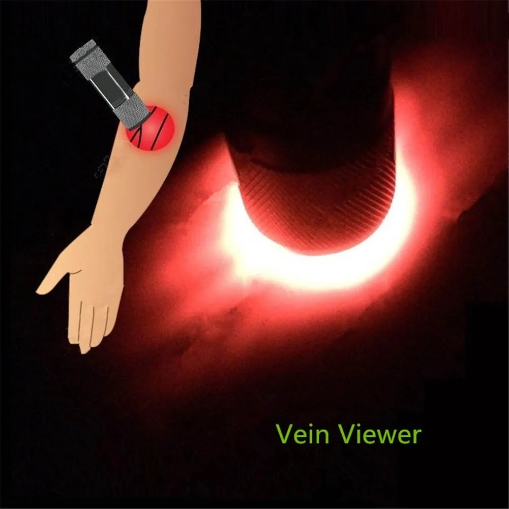 Vein Viewer infraröd ven avbildning av rött ljusfackla pediatriska enhetskliniker Nurses Vein Finder Y200727250D9043697