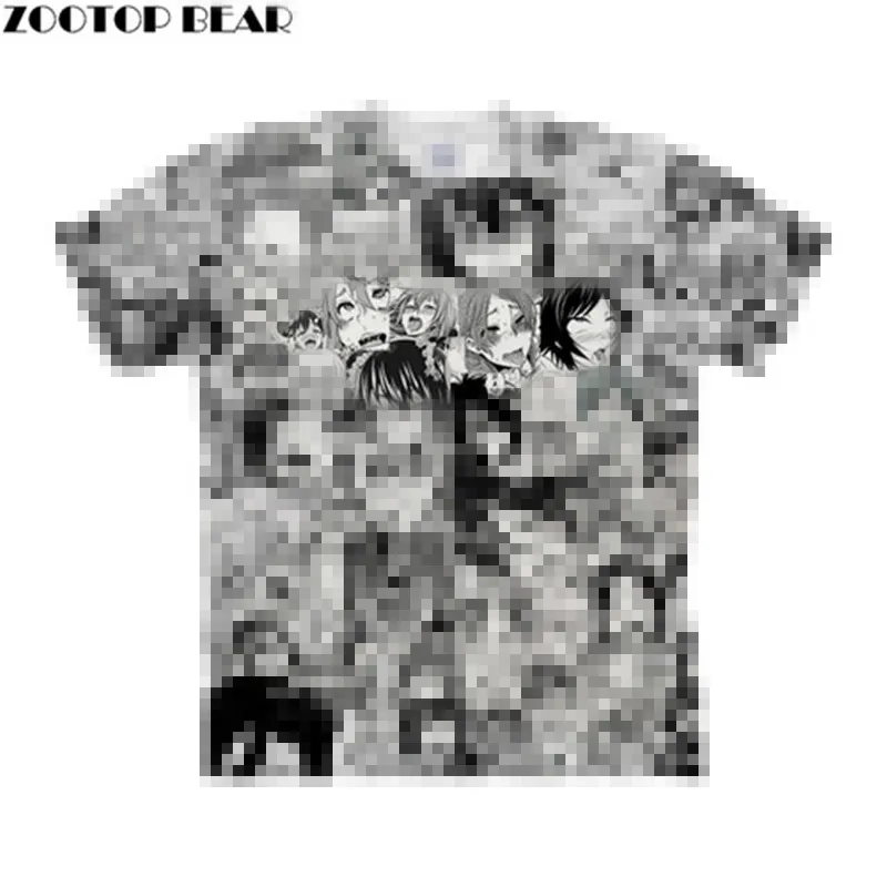 Open-Mouth-Ahegao-3D-Print-Women-t-shirts-Travel-Summer-tshirt-Men-t-shirt-Tee-Short