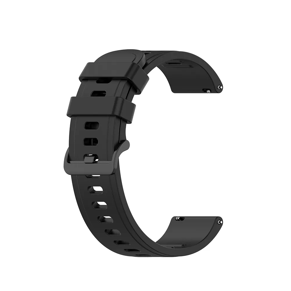 20mm 22mm Silicone Strap Bracelet for Samsung Galaxy Watch 4246mm Gear S2S3 Classic Active 2 4044mm Sport Rubber Band4806143