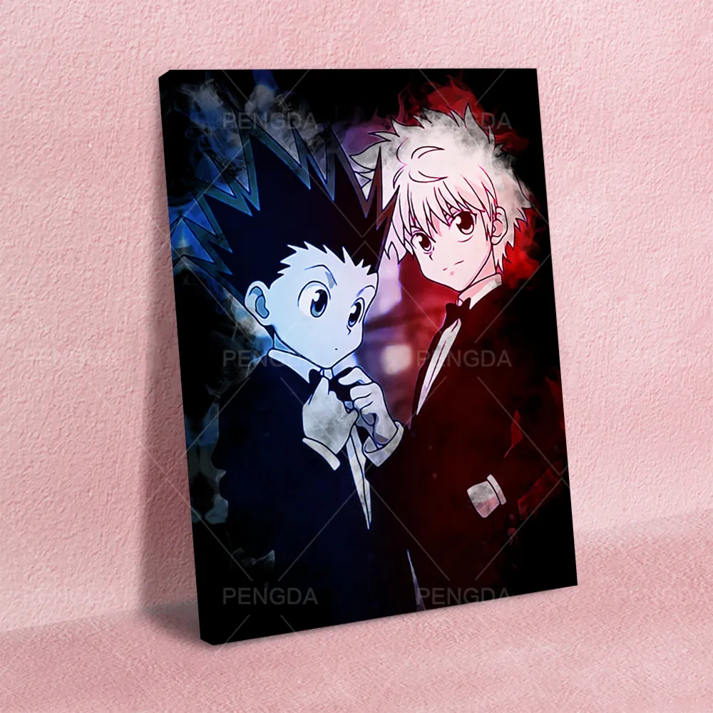 HD Print Canvas Hunter X Hunter Paintings Home Decoration Famous Animation Role Wall Art Modular Pictures Modern Posters Bedroom6461159