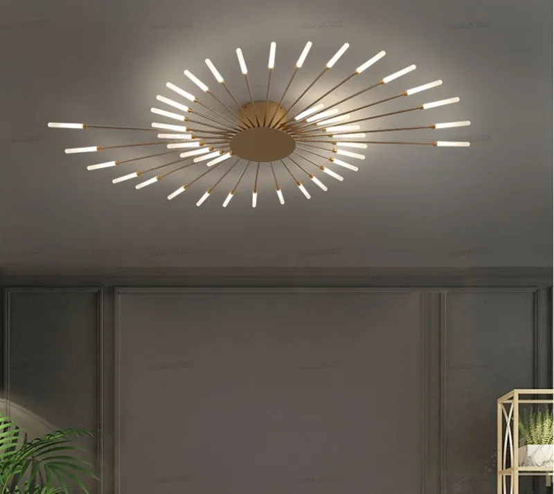 LED-Kronleuchter für Esszimmer, Wohnzimmer, Schlafzimmer, Heimdekoration, Hängeleuchten, Gold oder Schwarz, moderne kreative neue Leuchten LL229v