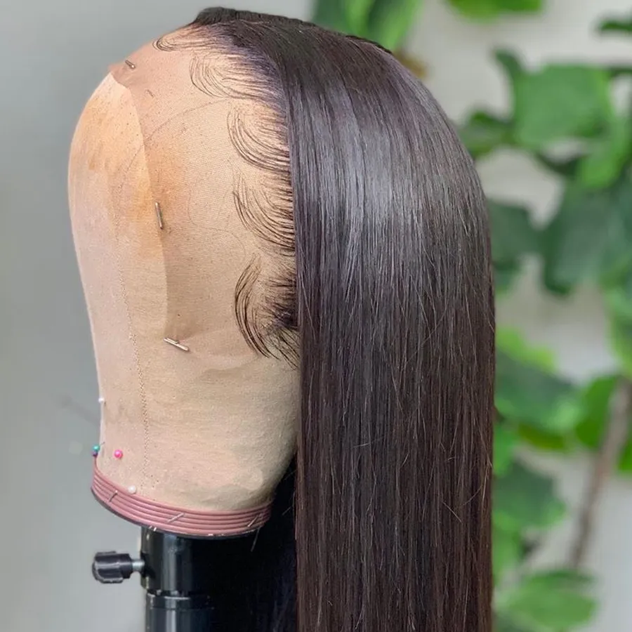 Lace Front Wig Straight Lace Front Human Hair Wigs Peruvian for Black Women 13x5 Deep Part Lace Wig Remy Hair3907472