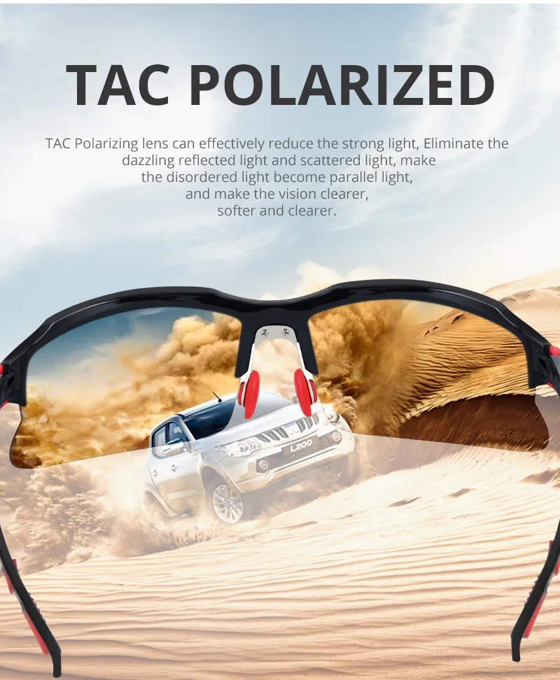 KDEAM lunettes de soleil de sport polarisées pour la course à pied pêche Tr90 cadre incassable lunettes de soleil en plein air pour hommes femmes KD77013505889