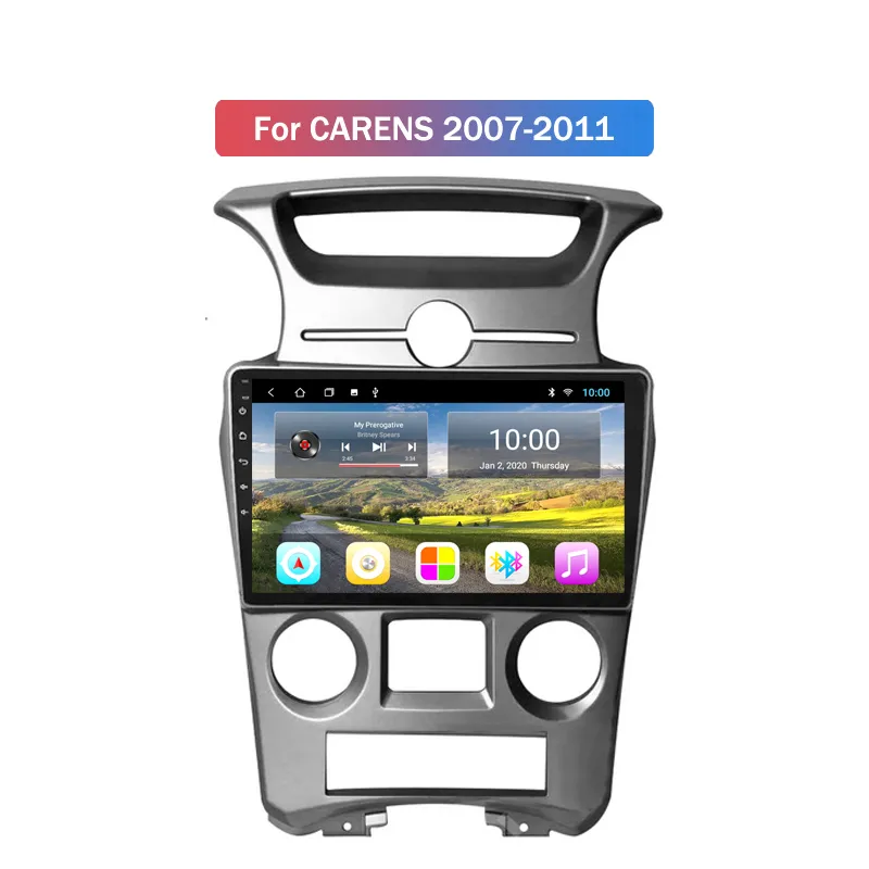 Android voiture vidéo Radio GPS Navigation lecteur DVD système multimédia stéréo pour KIA CARENS 2007-2011