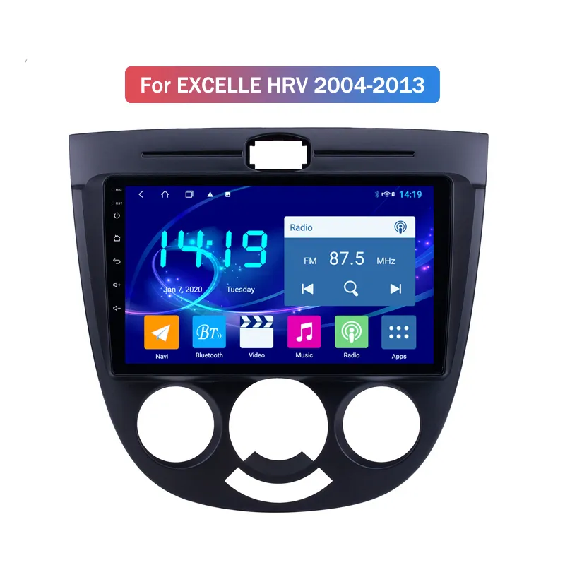 IPS-scherm Android10 8-core auto videospeler voor Excelle HRV 2004 2005 2006-2013 met WiFi Radio Bluetooth