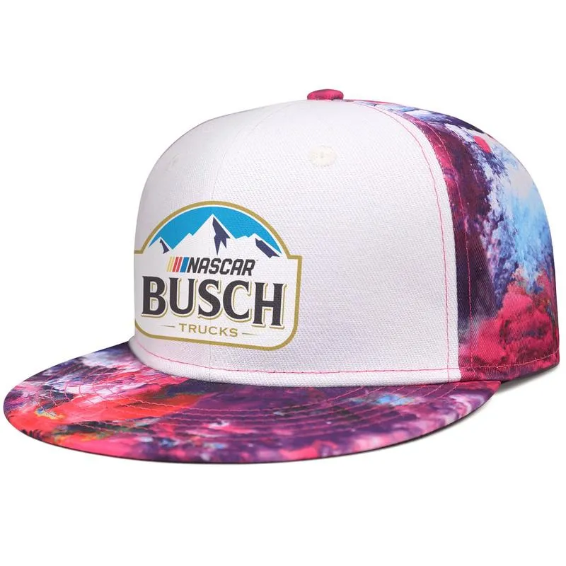 Busch Light Logo Унисекс Бейсболка с плоскими полями Дизайнерские модные шляпы дальнобойщика Легкий логотип Beer Addicted Will Camp9354084