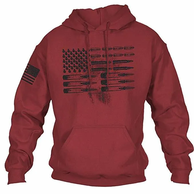 2020 Men's Winter Sweatshirt Long Sleeve American Flag Casual Pullover Hoodie T200720