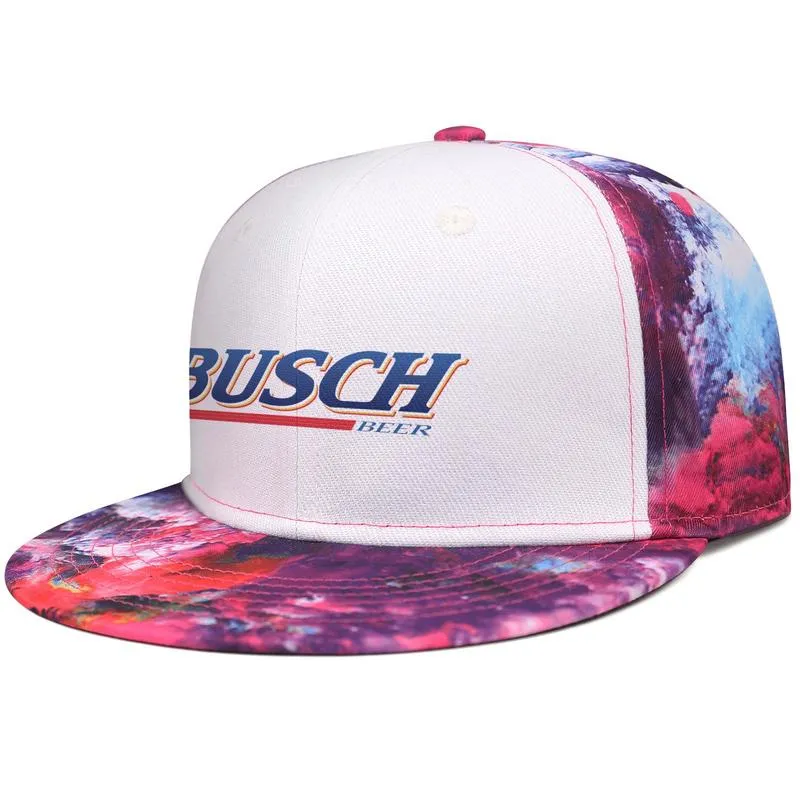 Busch Light Logo Unisexe Flat Brim Baseball Casqueur designer camionneur de mode camionneur Light Logo Bière Addicted Will Camp9354084