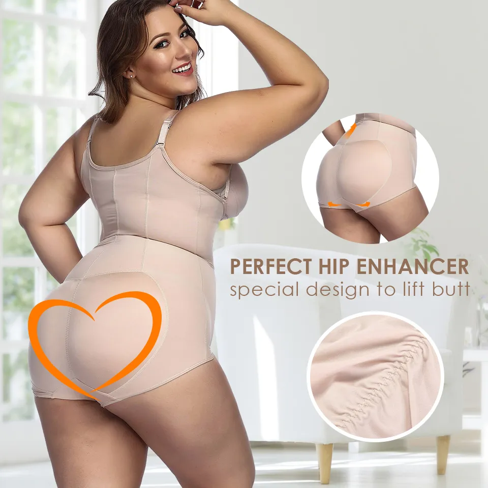 여성 플러스 크기 5xL Shapewear Body Shaper 슬리밍 허리 트레이너 배 배 통제 수트 산후 속옷 코르셋 엉덩이 Y293J