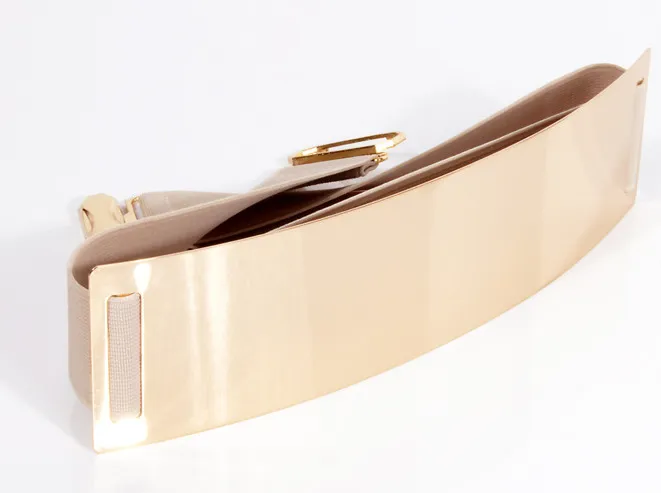أحزمة مصمم للمرأة الذهب الفضة العلامة التجارية الأنيقة مرنة ceinture femme 5 ألوان حزام للسيدات ملابس الملحقات BG-004 C1904150270X