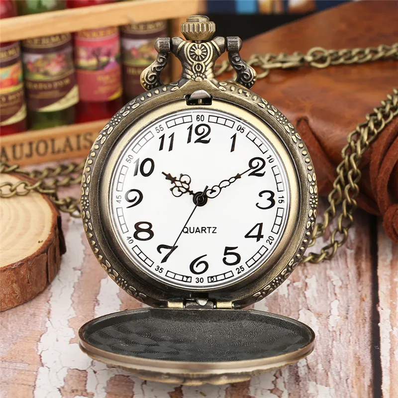 Ретро бронзовые часы береговой охраны США 1790 года, кварцевые карманные часы с цепочкой-ожерельем, подарок на день рождения, Рождество, мужчины, женщины Ti284J