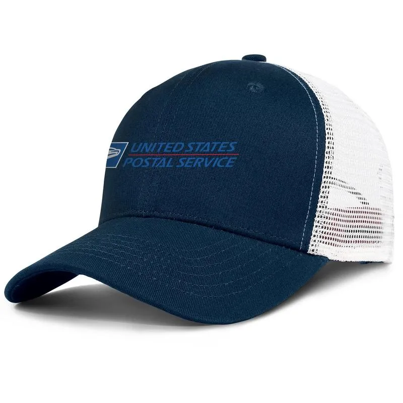 US -amerikanischer Postdienst USPS 3D Effect Flag Logo Herren und Womens Verstellbare Trucker Meshcap Golf Vintage Team Original USPS U7973653