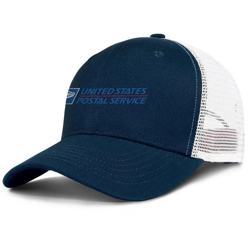 Почтовая служба США USPS 3D-эффект флага логотип мужские и женские регулируемые кепки дальнобойщика сетчатая кепка для гольфа винтажная команда оригинальная usps u4090048