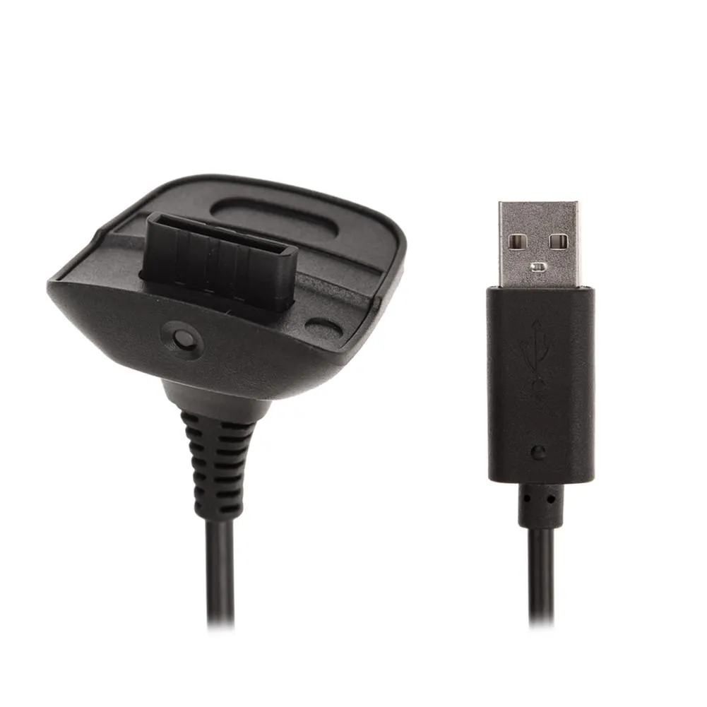 USB充電ケーブルワイヤレスゲームコントローラーゲームパッドジョイスティック電源充電器ケーブルXbox3604997933用ワイヤレスゲームコントローラー