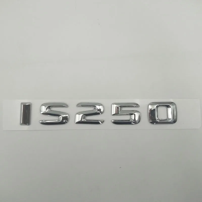 Lexus ES200 ES260 ES300 ES350 ES330 IS250 IS300 LS400 Modificato Emblema Posteriore Tronco Logo Targhetta Adesivi210F