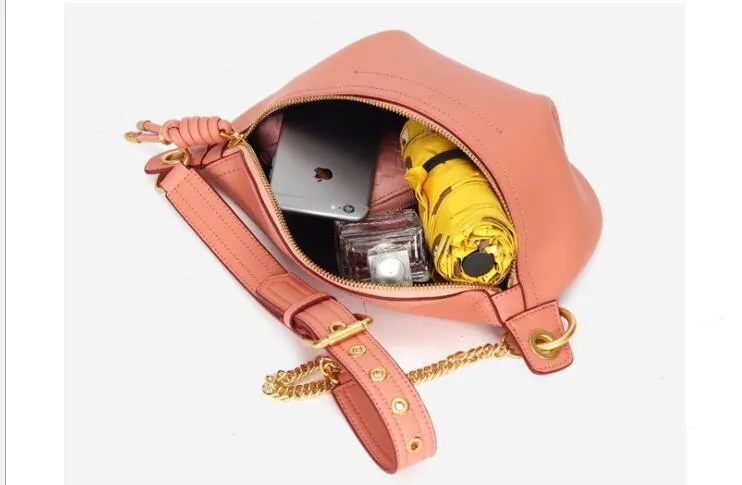 Maheu gerçek deri bel çantaları kadın tasarımcı fanny paketi moda kemer kadın bayan bekleme paketi serseri çantası inksin tek keskin çanta t3201023