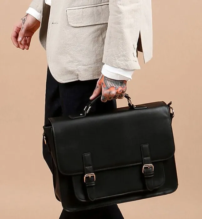 2021 New Bag British Style Office Backpack PU 스타일 남성과 여성 복고풍 어깨 가방 Cambridge3104